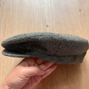 Vintage Jonathan Richard Irish Tweed Flat Cap Size 7 5/8
